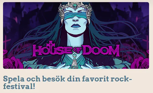 LeoVegas House of Doom Rock festival-biljetter
