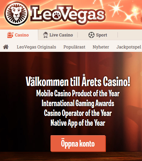 LeoVegas nätcasino Combo-Blackjack Kungliga kort i massa kombinationer Vinn 30 000 kr
