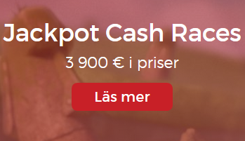 Lucky31 Nätcasino Jackpot Cash Races 3900 €