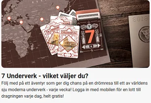 Nätcasino LeoVegas 7 Underverk - vilket väljer du?