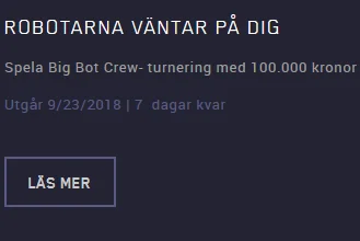 Maria casino TURNERING OM 100.000 KR PÅ BIG BOT CREW!