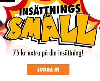 Nätcasino Jackpotjoy - Insättningssmäll - Få 75 kr extra på din insättning!
