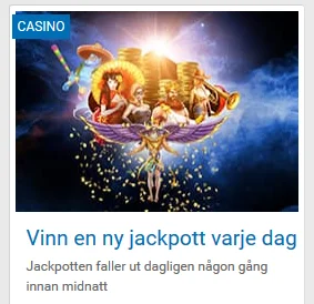 Vinn dagens jackpott på Nordicbet innan någon annan gör det!