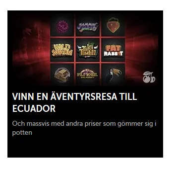 Vinn en resa till Ecuador på Betsafe!