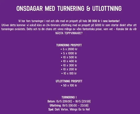 Tävla om 3000 € i veckans turnering på LuckyCasino!