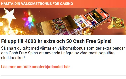 Börja spela jackpottspel nu på LeoVegas!